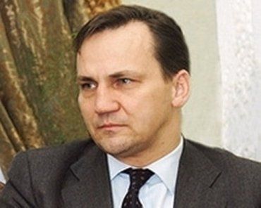 Глава Министерства иностранных дел Польши Р. Сикорский