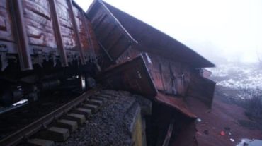 На железнодорожной станции Лавочное Львовской железной дороги произошла авария