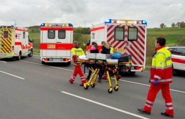 14 детей пострадали в результате ДТП в Германии
