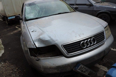 В Берегово на ул. Б.Хмельницкого произошло дорожно-транспортное происшествие