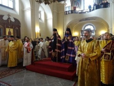 Торжества очолив Високопреосвященніший Ростислав