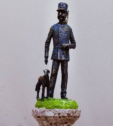 Скульптурка будет изображать не только Франца Иосифа, рядом с ним будет собака