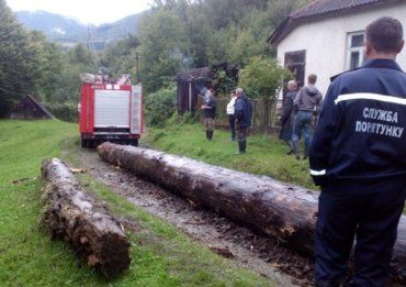 К спасателям Закарпатья обратились за помощью жители села Волосянка