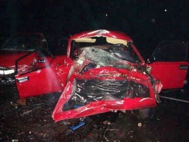 На Харьковщине Audi застрощил "Жигули", водитель погиб