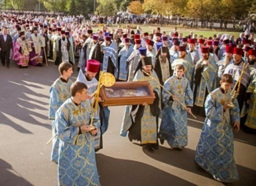 Плащаница Пресвятой Богородицы будет в Украине до 13 ноября
