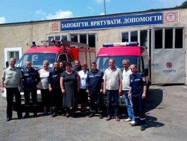 Перечинские спасатели получили помощь от польских коллег