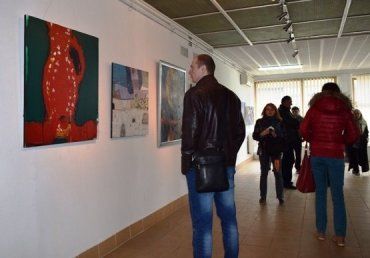 В Ужгороде на художественной выставке «Мир Божий как Пасха»