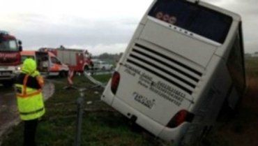 Автобус с украинскими детьми попал в ДТП в Румынии