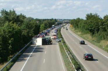 Украинский микроавтобус стал причиной ДТП в Польше