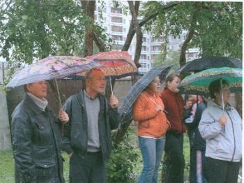 На Украине пасмурно и дожди