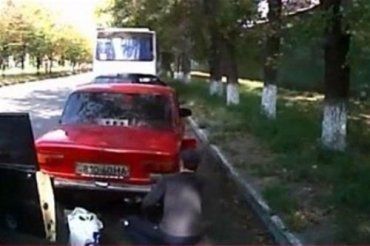 В Ужгороде задержали бензинового террориста во время "дойки"