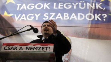 Чанад Сегеди - второй человек неонацистской партии в Венгрии