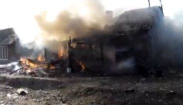 В Ужгороде на улице Тельмана горели ромские бараки