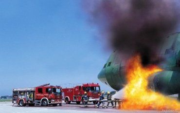 В Лейпциге сгорел украинский самолет, пилоты успели выскочить
