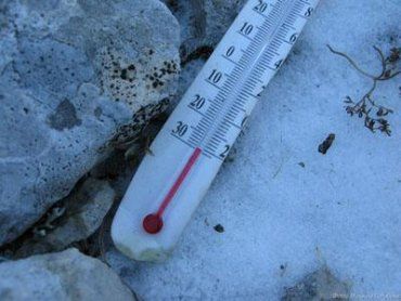 В Закарпатье пик сильных морозов на этой неделе