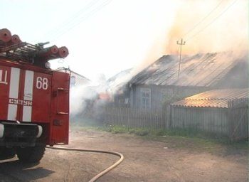 В Тячевском районе сгорел жилой дом