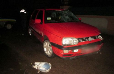 На Закарпатье водитель Volkswagen Golf сбил пешехода