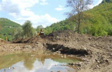 Общественность Хустщины остановила строительство ГЭС