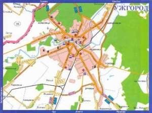 Новую карту Ужгорода для слепых разместят на стене пассажа Бати