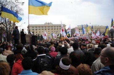 В Киеве предприниматели вышли на акцию протеста "Майдан-2"