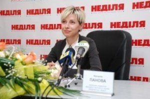 Наталія Панова дала в Ужгороді прес-конференцію
