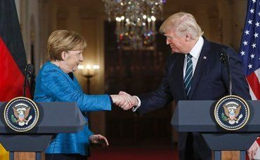 Трамп и Меркель провели переговоры по Украине