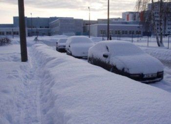Ужгород засыпет снегом по "самые уши"