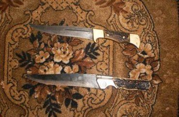 У жителя Тячевского района изъяли ножи и двуствольное ружье