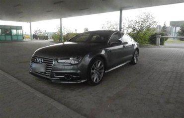 На КПП "Берегшурань-Лужники" был задержан новенький автомобиль Audi A7