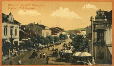 УЖГОРОД, 1924-й. Вулиця та площа Корятовича