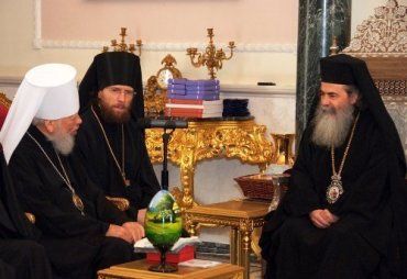 Архиепископ Митрополит Владимир поблагодарил Патриарха Феофила