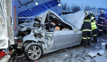 Более ста машин столкнулись на скоростной магистрали в Австрии