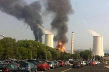 В Чехии взорвался нефтеперерабатывающий завод Unipetrol