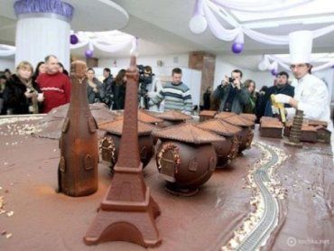 Валентин Штефаньо на фестивале шоколада показал мастер-класс