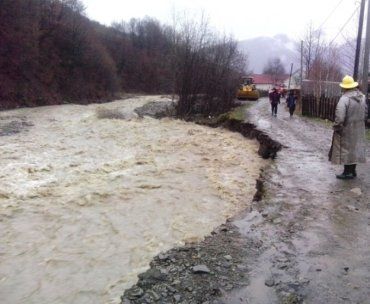 3-ий день продолжается ликвидация последствий подтоплений в Закарпатской области
