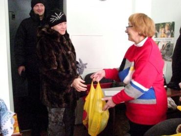 Такую же помощь недавно получили семьи бойцов АТО в Берегово