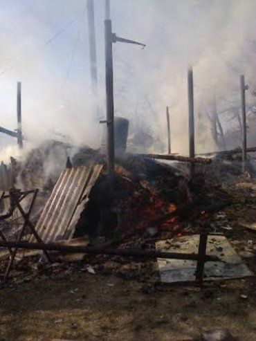 Пожар на территории женского монастыря в Тячевском районе удачно ликвидирован!