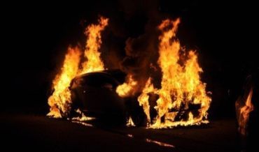 В Тячево произошло возгорание автомобиля Land Rover