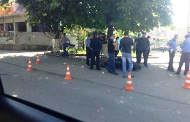 В Ужгороде школьник попал под колеса мотоцикла Suzuki