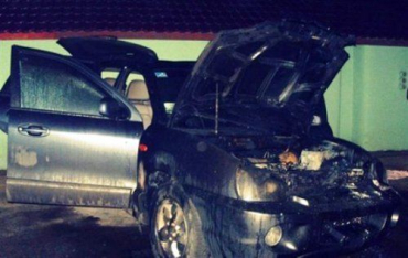 За 3 недели на Закарпатье сожгли 3 авто местных чиновников