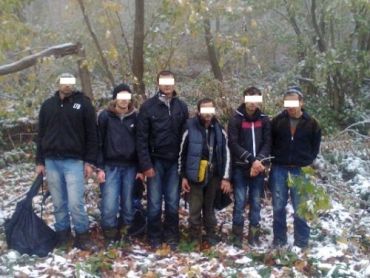 Пограничники Закарпатья задержали шесть нелегалов из Грузии