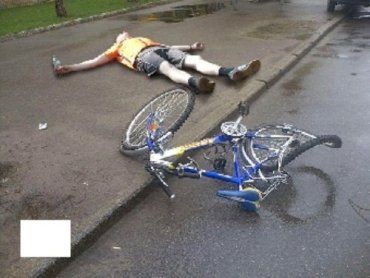 В Виноградовском районе "Фиат" сбил насмерть велосипедиста