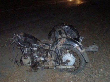 В Тячевском районе мотоцикл столкнулся с автомобилем