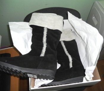 Чопская таможня обнаружила контрабанду обуви на 73 тысячи гривен