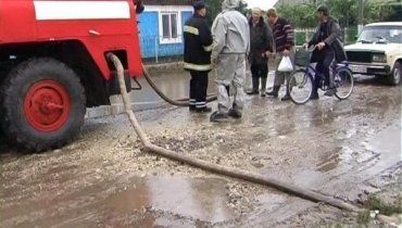 В целом на Закарпатье отведена вода из 315 подтопленных дворов