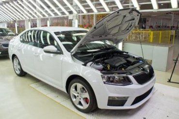 На «Еврокаре» официально стартовало производство новой модели Skoda Octavia