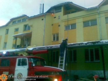 Тячевский район: пожарные спасли ресторан от уничтожения