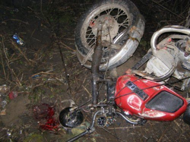 В Хустском районе разбился мотоциклист около моста в реку Тиса