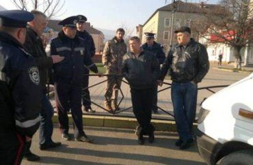 Милиция обеспечивает спокойствие и порядок в Закарпатье
