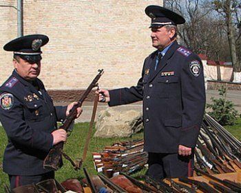 Ужгородская милиция проведет месячник добровольной сдачи оружия